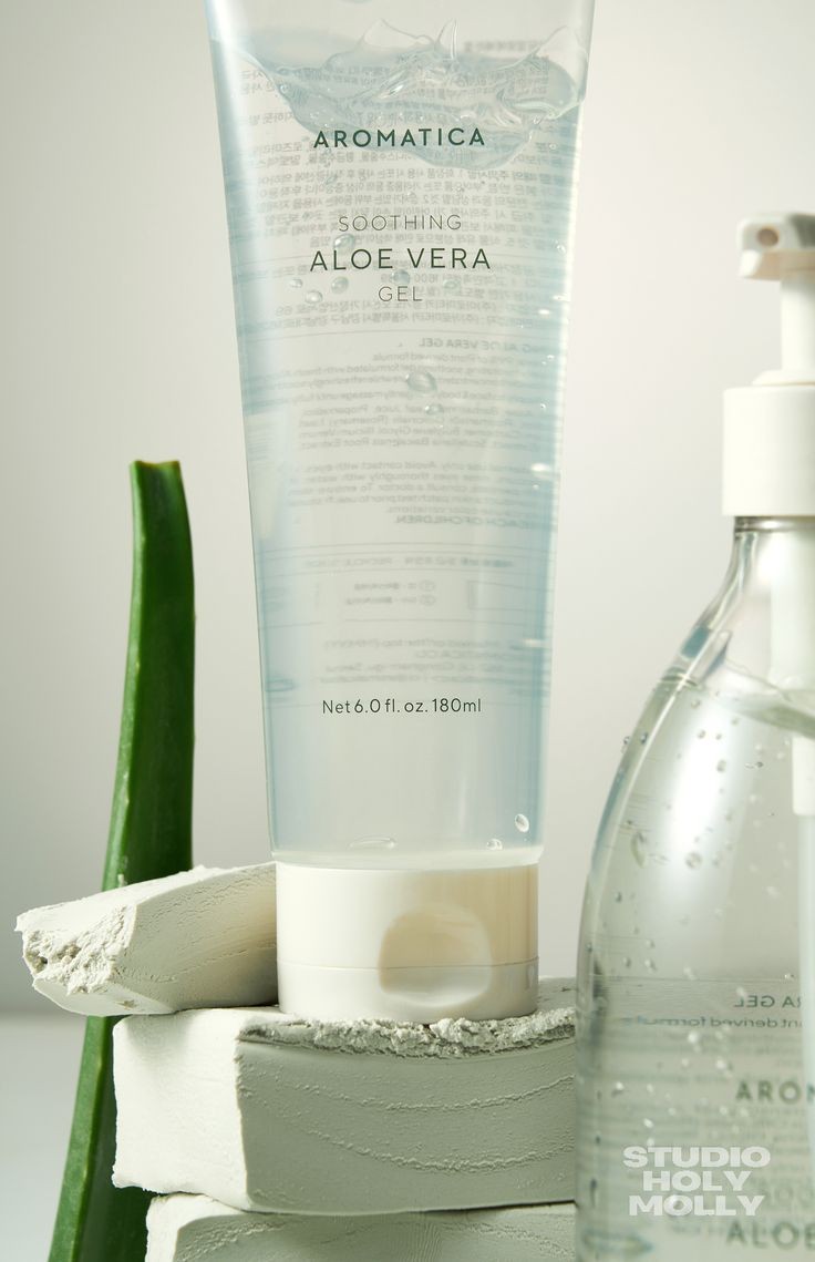 Aromatica Soothing Aloe Vera Gel (180ml) 3