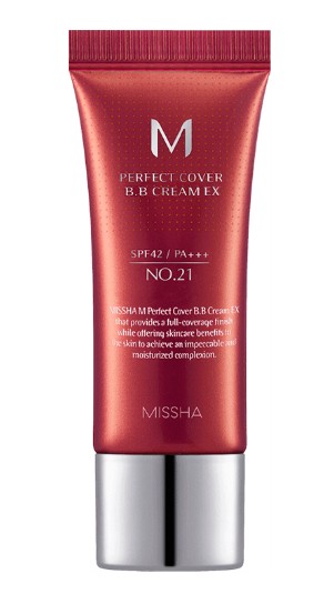 MISSHA M Perfect Cover BB Cream EX no.21 (Light Beige) SPF42/PA+++ (20ml)
