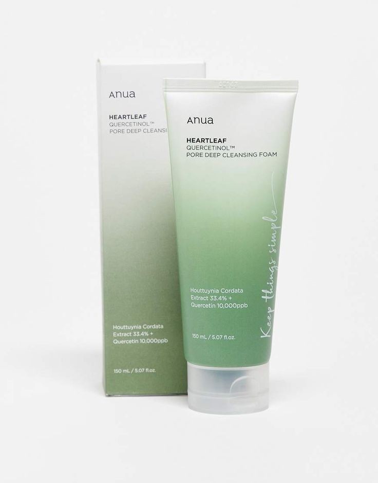 Anua Heartleaf Quercetinol Pore Deep Cleansing Foam (150ml)
