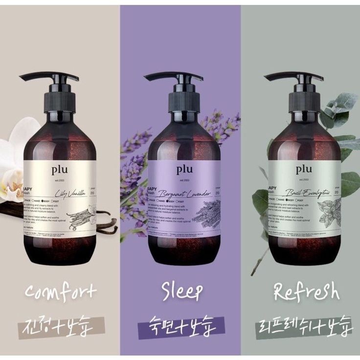 plu Therapy Body Wash Lily Vanilla (500ml) 3
