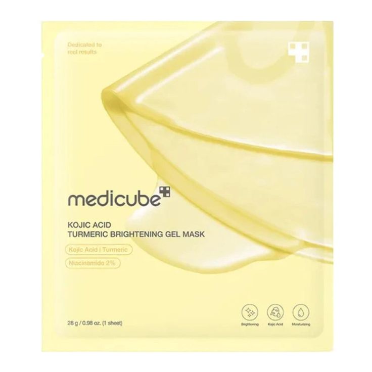Medicube Kojic Acid Turmeric Brightening Gel Mask (28g)