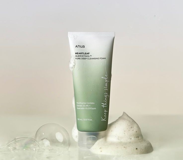 Anua Heartleaf Quercetinol Pore Deep Cleansing Foam (150ml) 3