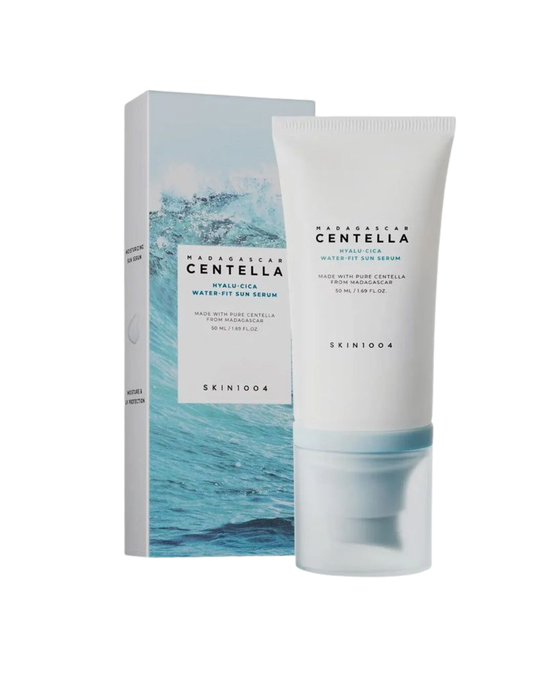 Skin1004 Madagascar Centella Hyalu-Cica Water-Fit Sun Serum SPF50+ PA++++ (100ml) 🌱