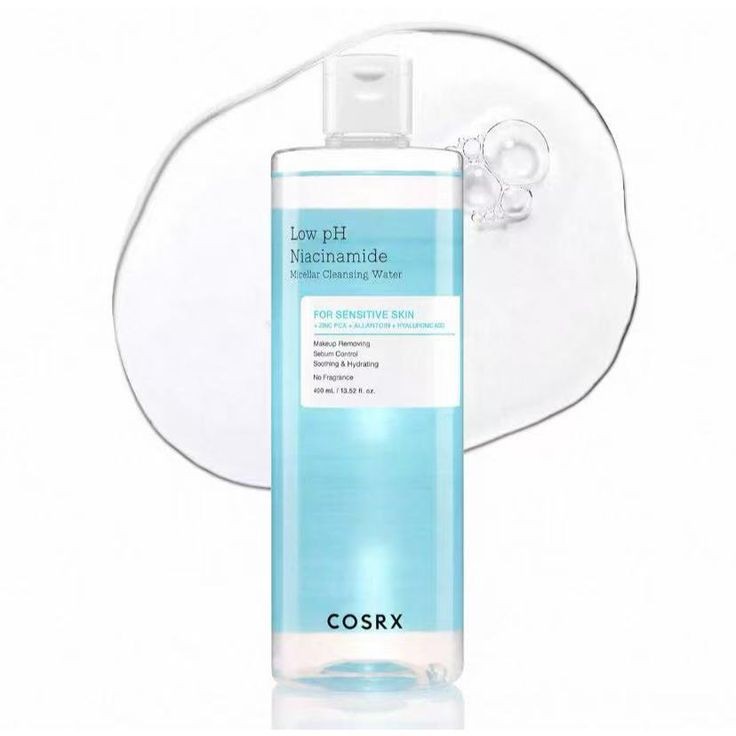 COSRX Low pH Niacinamide Micellar Cleansing Water (400ml) 3